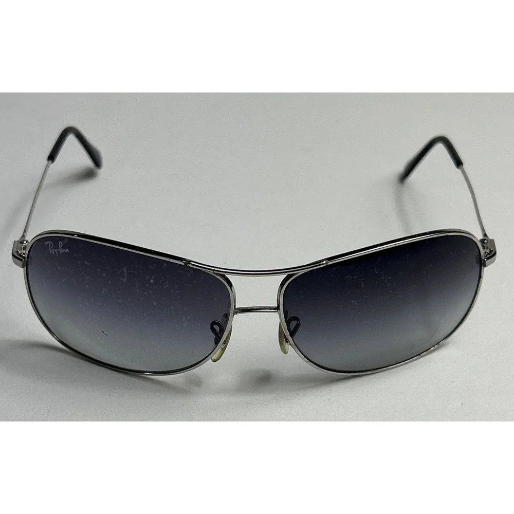 Ray Ban Eyeglasses, Frames Only, RB 3267 003/8G, 64-13-125, 3N, Silver, Aviator.